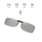 Photochromic Polarized Clip On Sunglasses Lens For Men And Women UV400 Blocking