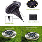 SolarLight™ Waterproof Solar Powered Ground 8/12/20 LED Light