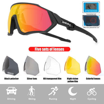 Kapvoe Polarized Cycling Sunglasses