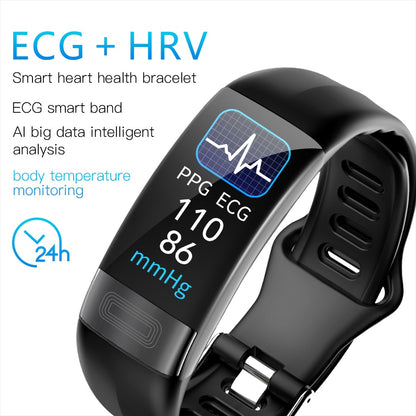 UGUMO P11 Plus Smart Watch With Body Temperature | Heart Rate | Blood Pressure Monitoring - ECG | PPG Smart Wristband | Bracelet