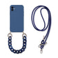 INS Crossbody Lanyard Necklace Marble Chain Phone Case For iPhone
