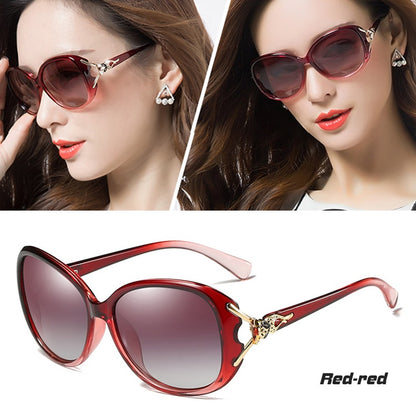 CoolPandas Brand Fashion Ladies Oversized Polarized Sunglasses