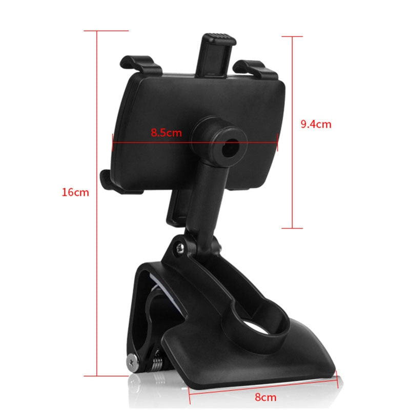 Universal 360° phone car holder