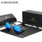 KINGSEVEN Retro Round Steampunk Sunglasses For Men & Women