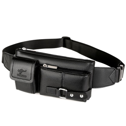 Luxury Leather Waist|Chest Bag for Men