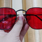 Hexagon Metal Frame Sunglasses For Women