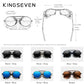 KINGSEVEN Retro Round Steampunk Sunglasses For Men & Women