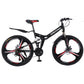 26" Folding Full Suspension Mountain Bike | Shimano Parts|21-Speed