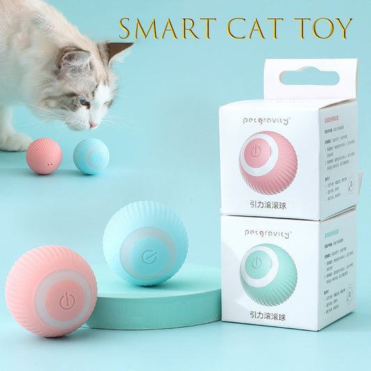 Smart Rolling Cat Ball Toy
