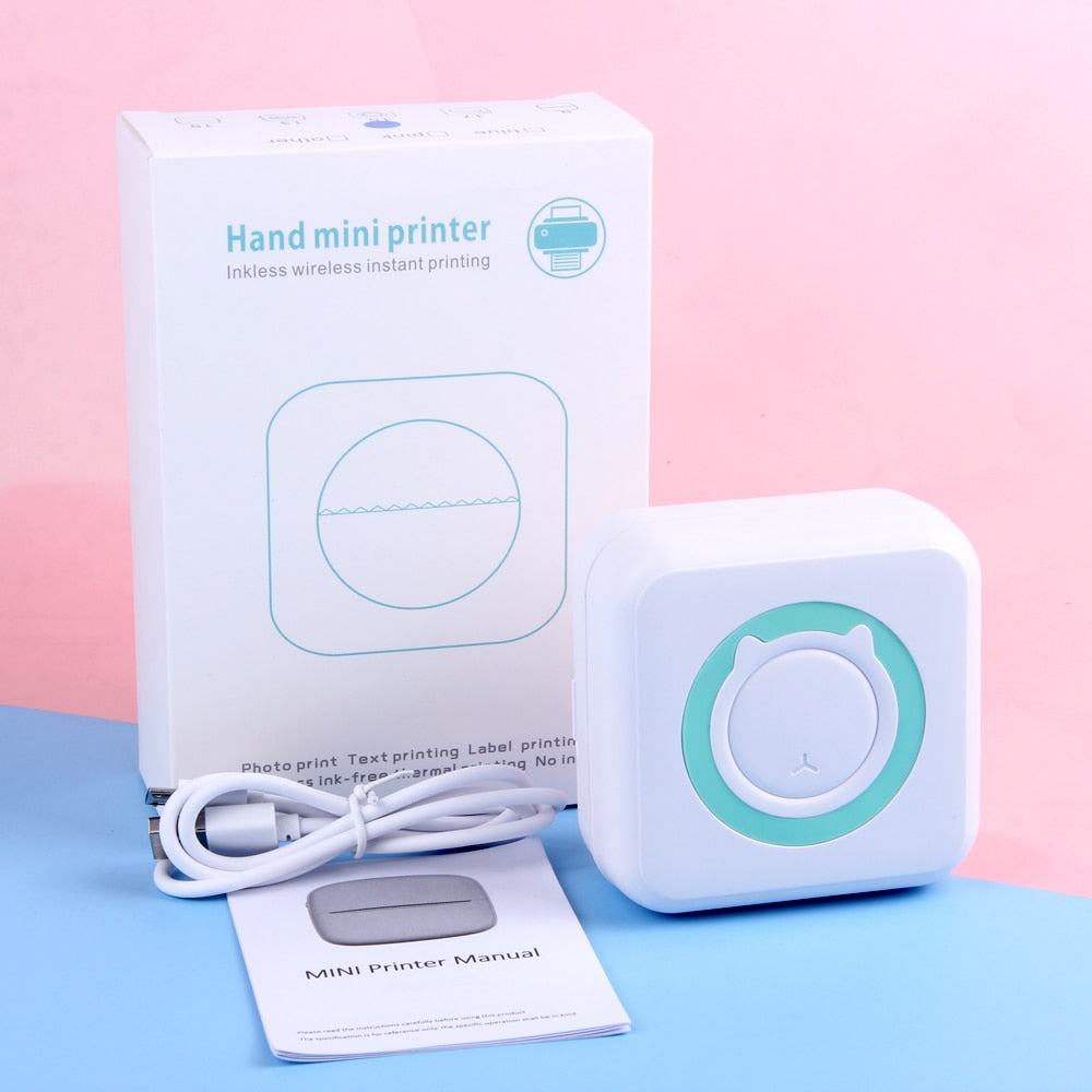 Mini Instant Sticker Printer