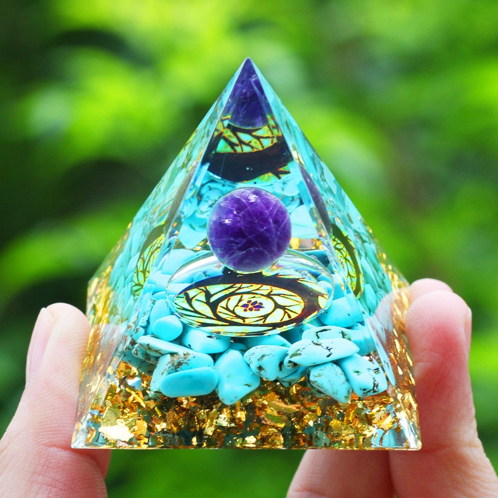 HarmonyGem Crystal Energy Harmony Pyramid