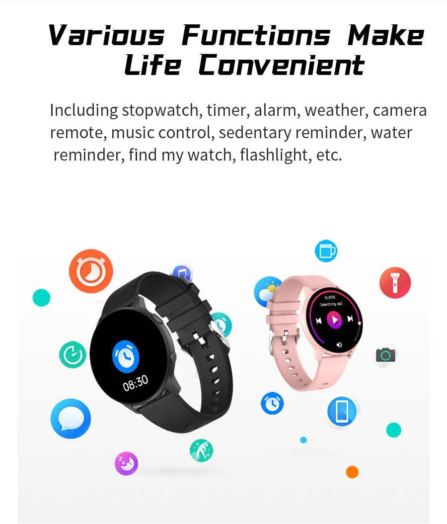 Maitianli Smart Watch - Fitness Bracelet - Blood Pressure - Heart Rate Monitoring