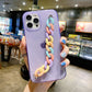 NCKCH Rainbow Chain Bracelet Clear Soft TPU Phone Case For iPhone 13 12 11
