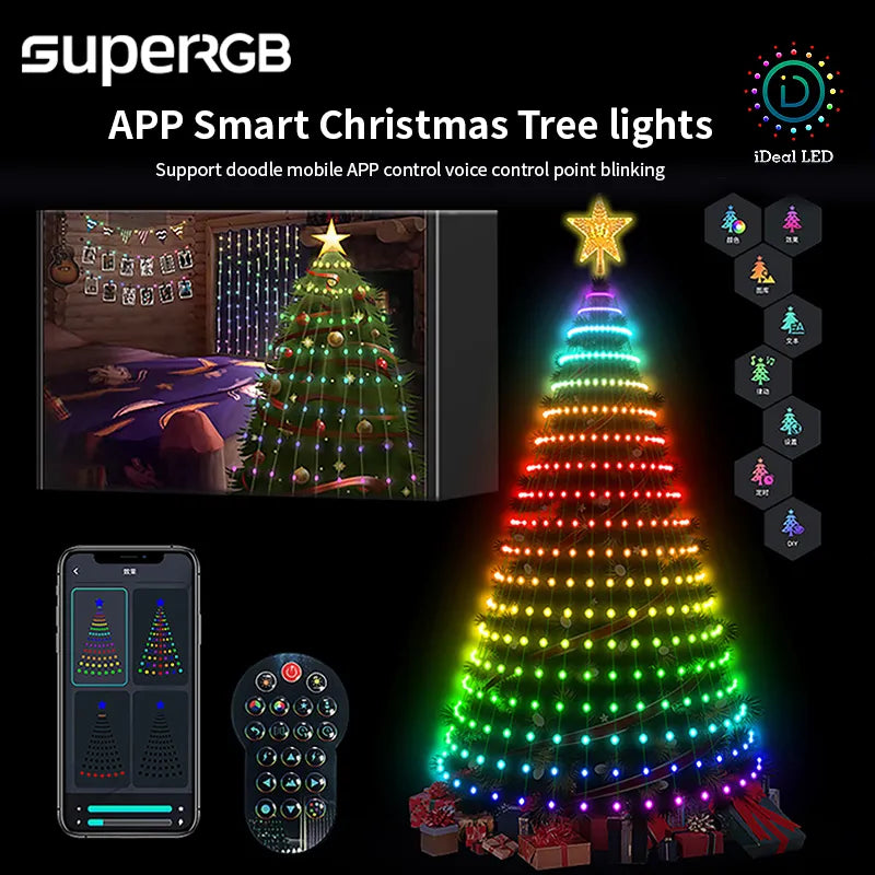 SparkleSmart™ Christmas Tree Toppers