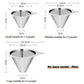 Double Layer Stainless Steel Coffee Filter & Holder