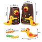 Magnetic Woodpecker Catching Worms and Feeding Game Montessori Toddler Toy