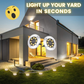 SolarLight™ Waterproof Solar Powered Ground 8/12/20 LED Light