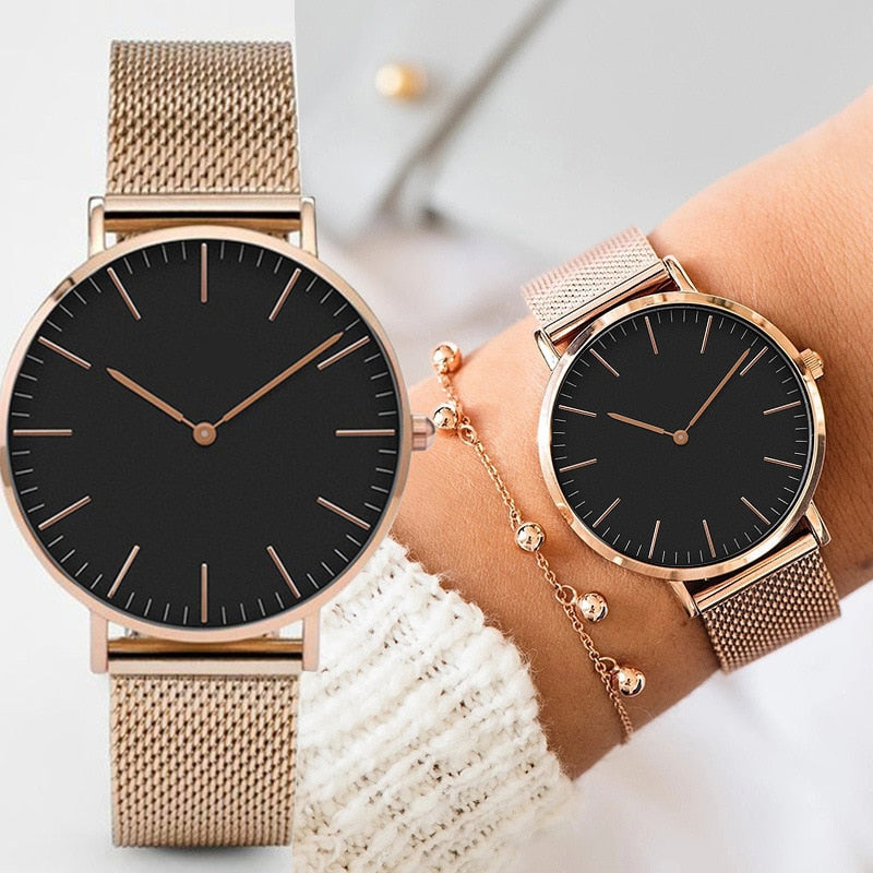 Minimalism Slim Quartz Watch For Women and Men