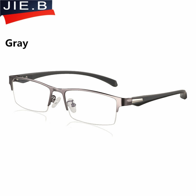 Photochromic Half Rim Myopia Prescription Sunglasses