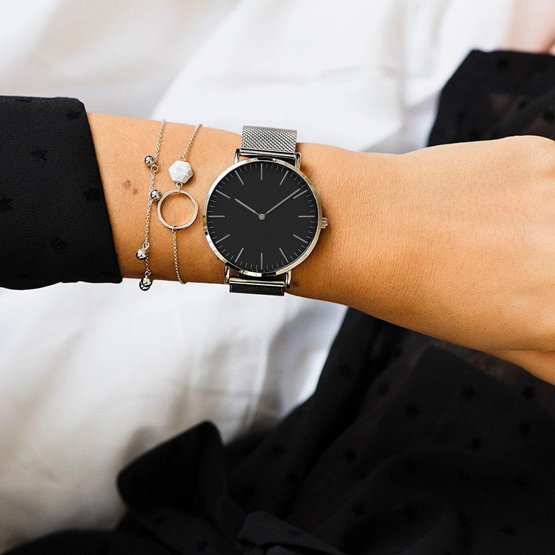 Minimalism Slim Quartz Watch For Women and Men