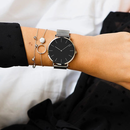 Minimalism Slim Quartz Watch For Women and Men