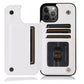 Luxury Slim Fit Premium Leather Wallet Cover For iPhone