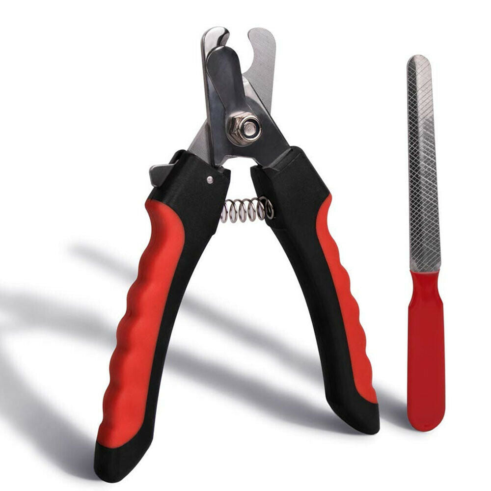 Pet Nail Clippers With Safety Guard