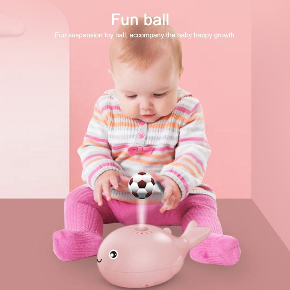 Electric Fan With Floating Ball Toys
