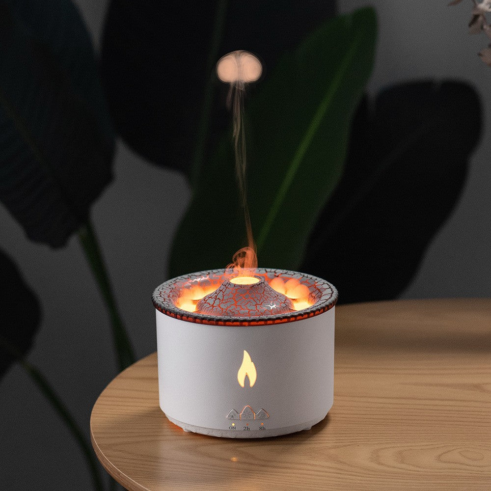 Creative Volcano Aromatherapy Jellyfish Humidifier | Diffuser | Night Light