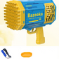 69 Holes Soap Bubbles Machine Gun With Light