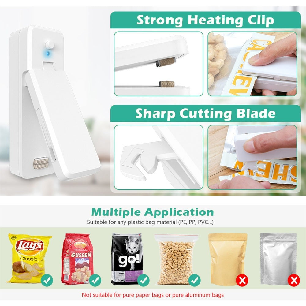 EazySeal Chargeable Plastic Bag Sealer