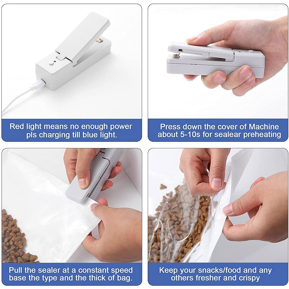 EazySeal Chargeable Plastic Bag Sealer