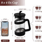 Large Portable French Press Glass Travel Camping Coffee Makers Pot 34 Oz