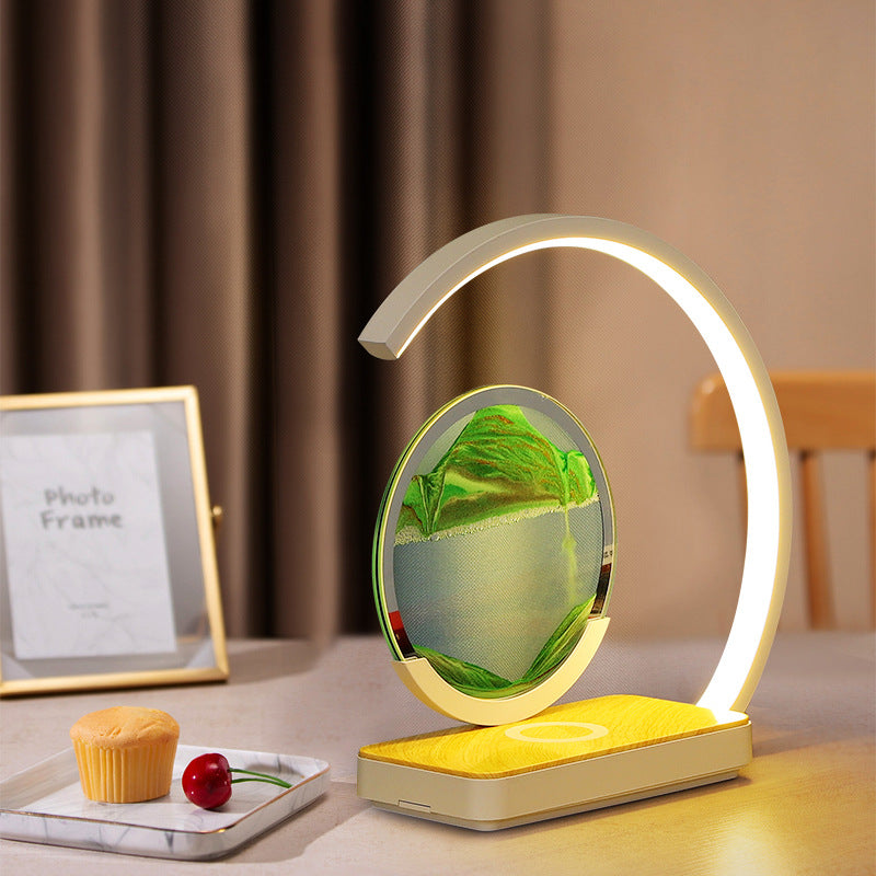 Creative Quciksand Hourglass Night Light