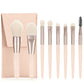 8 Pcs Mini Travel Portable Soft Makeup Brushes Set