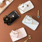 Handbag-Shaped Creative Ceramic Mug With Saucer & Spoon