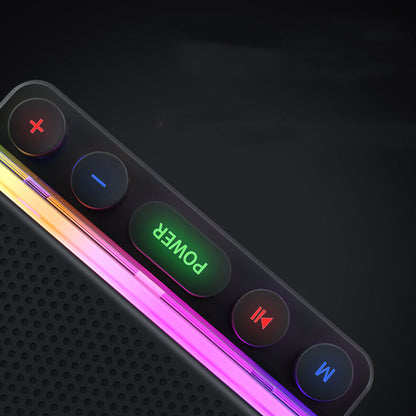Big Punk Button Smart Bluetooth Speaker