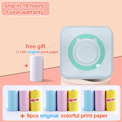 Mini Instant Sticker Printer