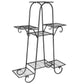 7 Tiers Metal Plant Stand Shelves For Flower Pot Display