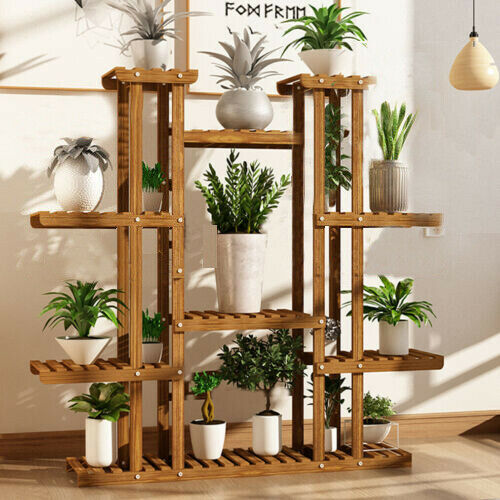 Heavy Duty Wooden Large Indoor|Outdoor Plant Stand