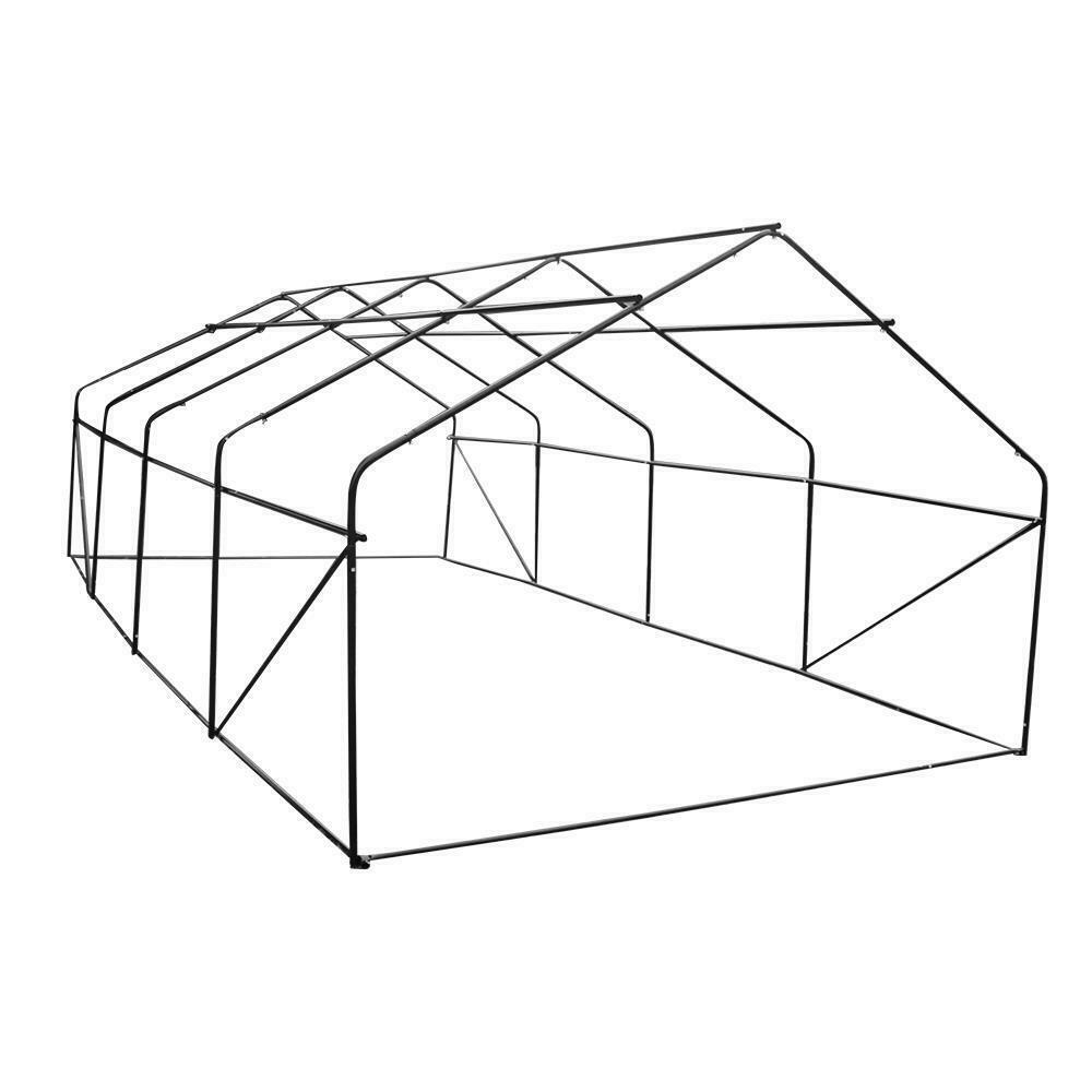 Sunkiso™ 20′x10′x7′ Heavy Duty Steel Frame Walk-In Spiked Greenhouse Plant Gardening Tent