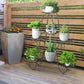 7 Tiers Metal Plant Stand Shelves For Flower Pot Display