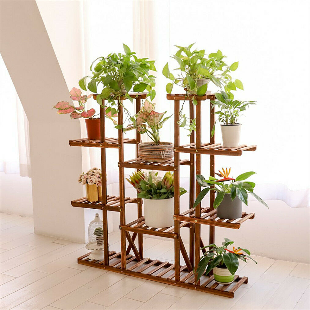 Heavy Duty Wooden Large Indoor|Outdoor Plant Stand