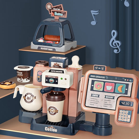 Kids Coffee Machine Toy Set