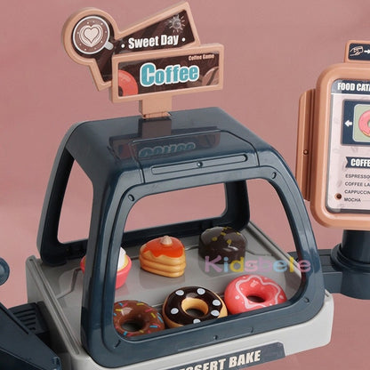 Kids Coffee Machine Toy Set