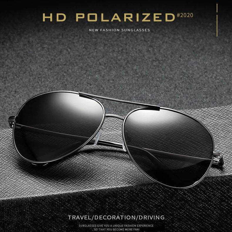 Vintage Photochromic Polarized Sunglasses