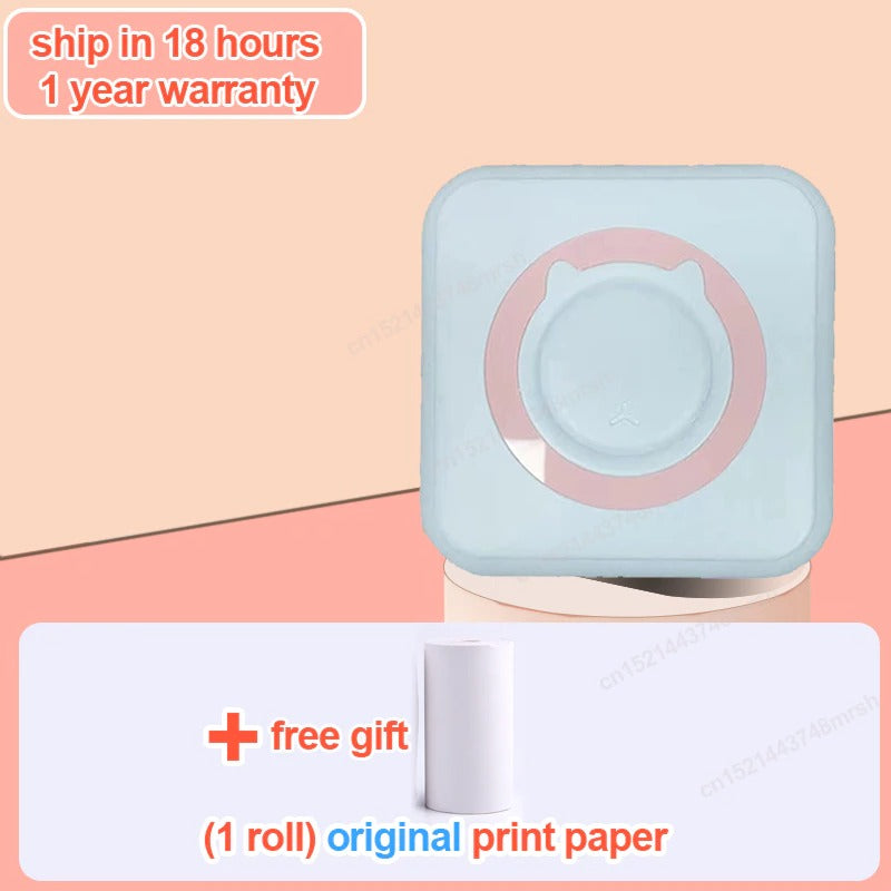 Mini Instant Sticker Printer