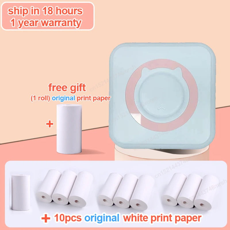 Mini Instant Sticker Printer