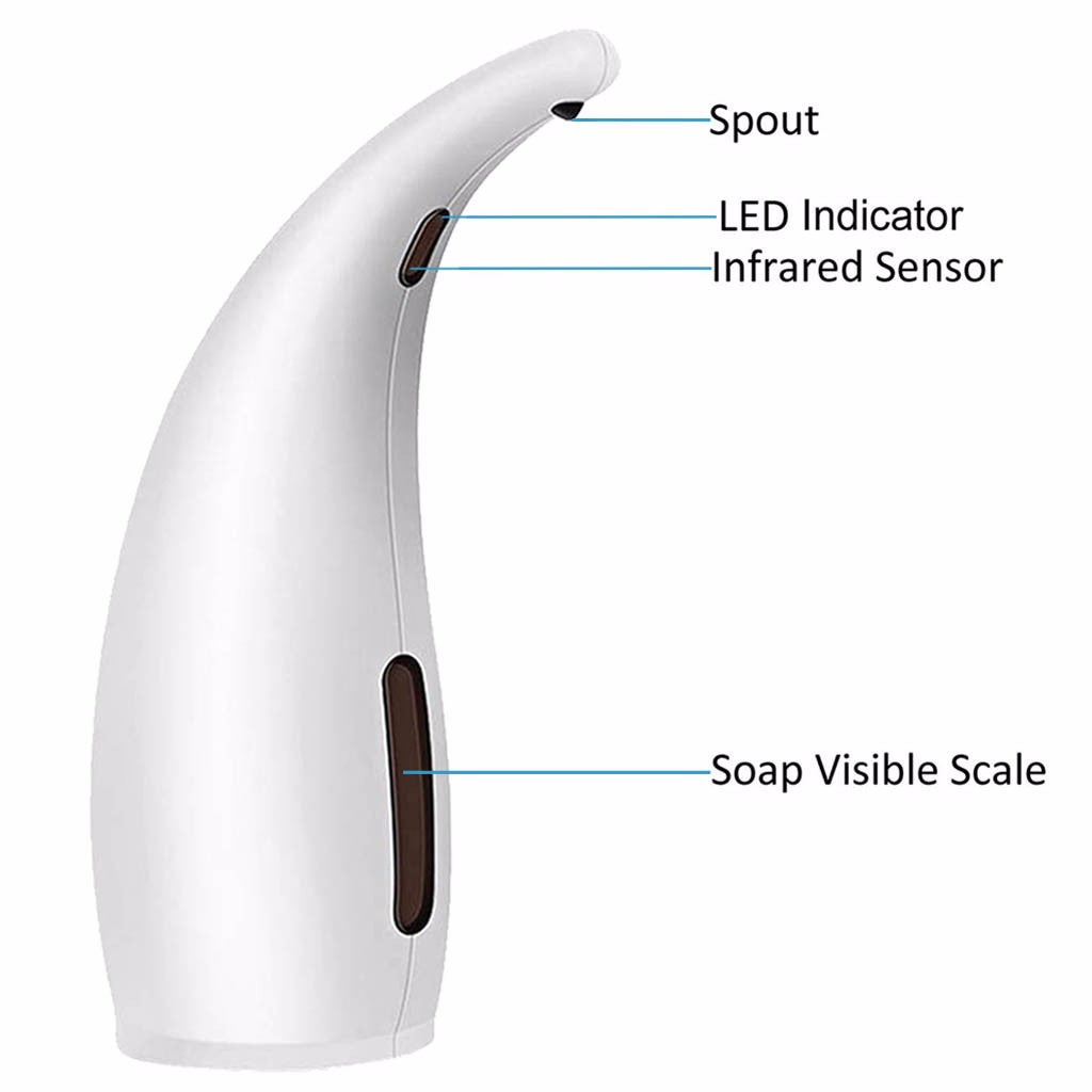 Linans Touchless Automatic Sensor Liquid Soap Dispenser