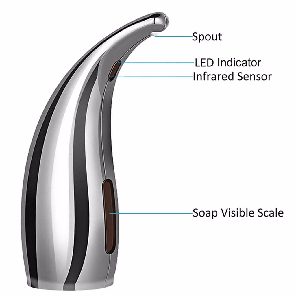 Linans Touchless Automatic Sensor Liquid Soap Dispenser